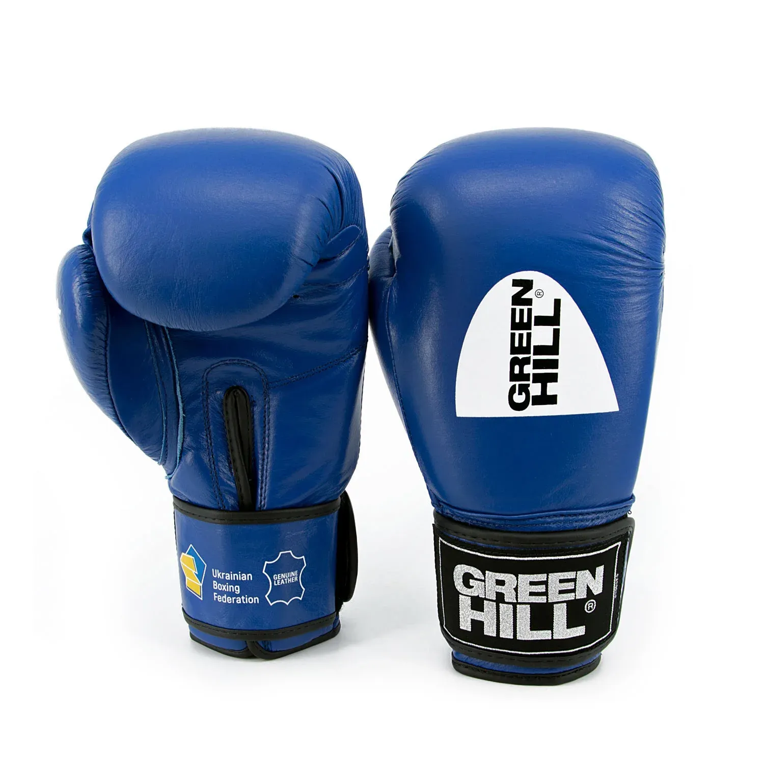 Боксерські рукавички Green Hill KNOCK ФБУ Сині-10