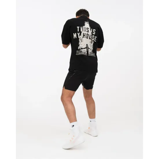 Футболка Boxraw This Is My House Oversized Чорна-S