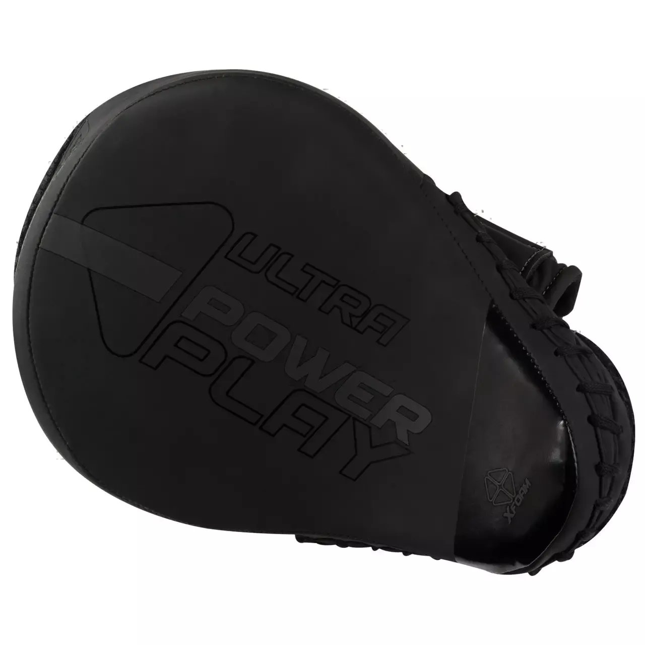 Лапы боксерские PowerPlay 3044 Pro Carbon Ultra Series Черные PU [пара]