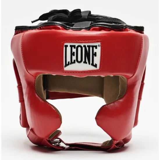 Боксерский шлем Leone Training Red M