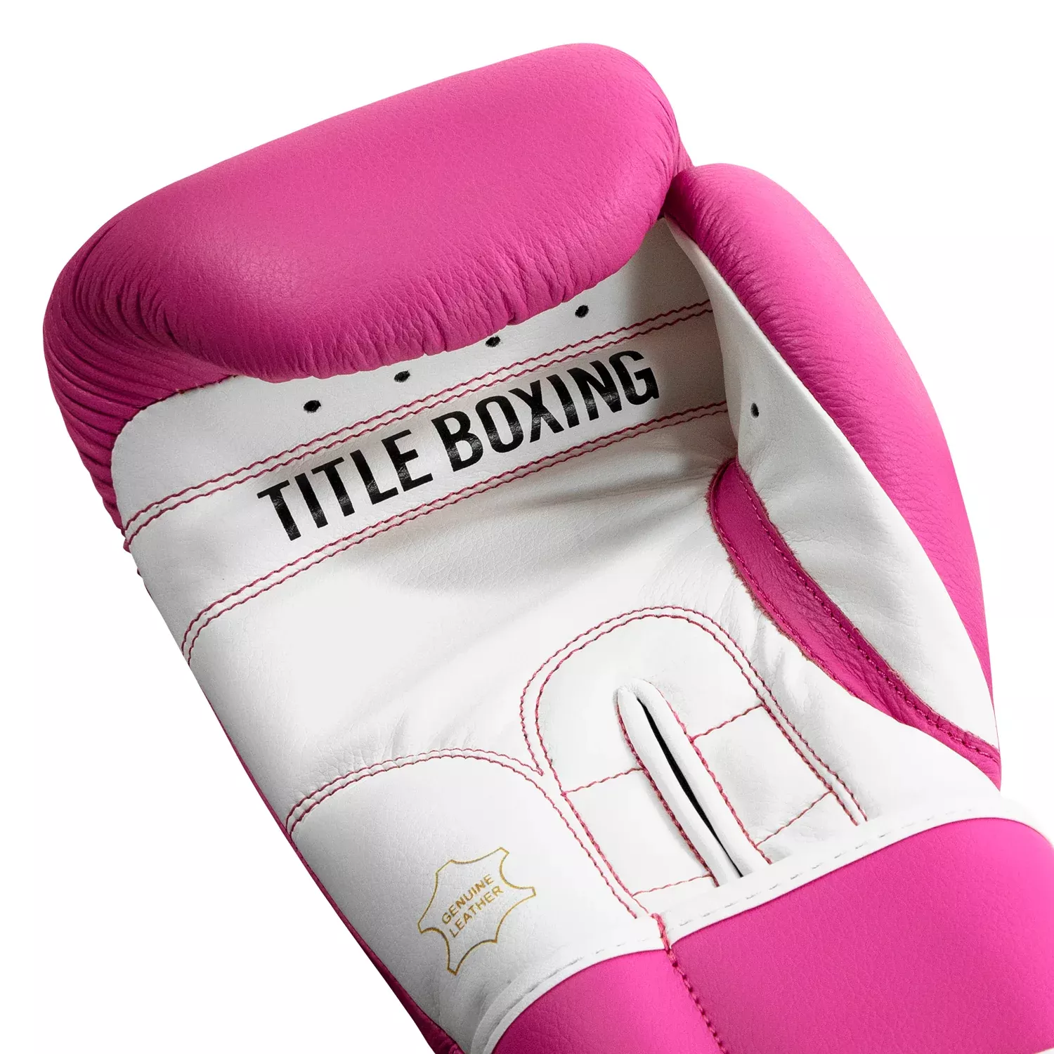 Рукавички для боксу TITLE Pro Style Leather Training Gloves 3.0 Pink-10