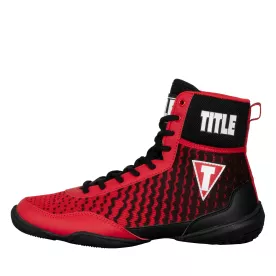 Боксерки TITLE Predator II Boxing Shoes 2.0 Black/Red-40