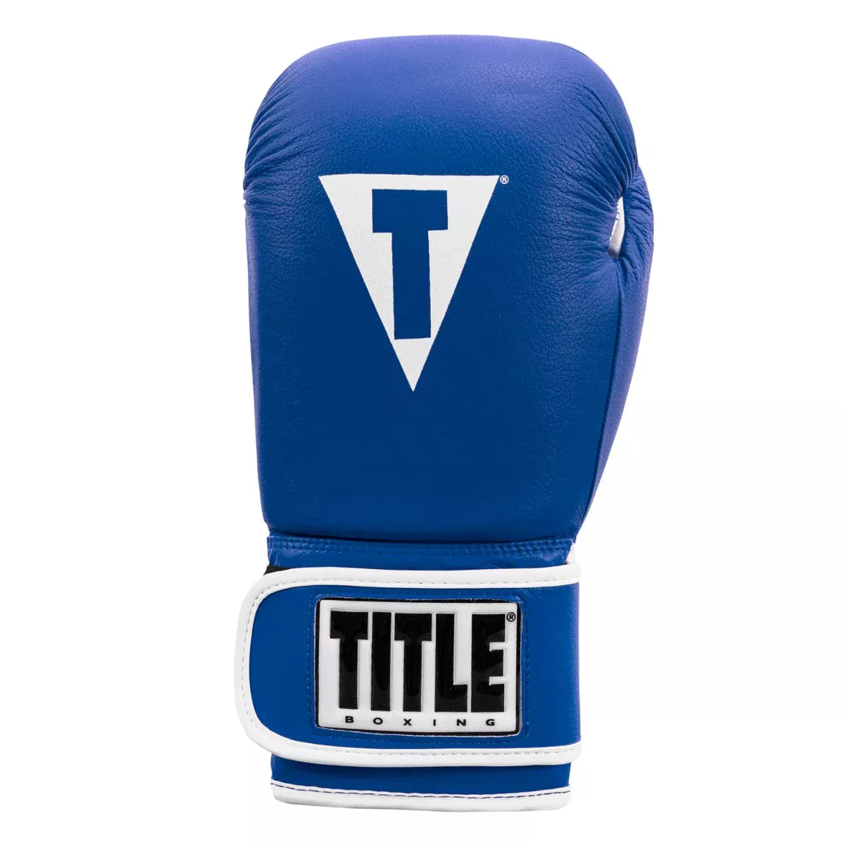 Рукавички для боксу TITLE Pro Style Leather Training Gloves 3.0 Blue-12