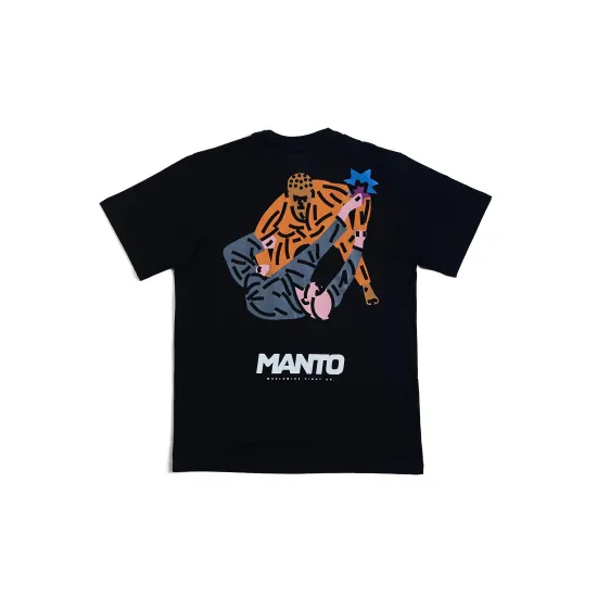 Футболка MANTO T-shirt BJJ GYM 2.0 Black S