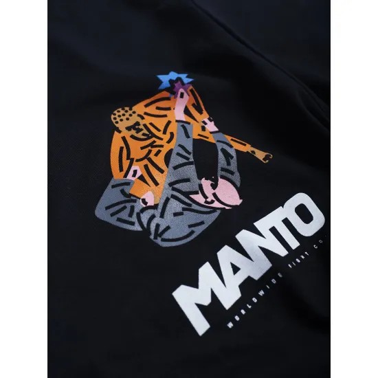 Футболка MANTO T-shirt BJJ GYM 2.0 Black S