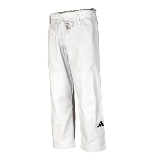 Кимоно для дзюдо ADIDAS J-IJF-2 Champion III с лицензией IJF белый/черные полосы-150