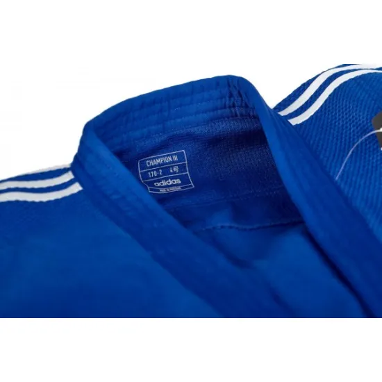 Кимоно для дзюдо Adidas Champion III с лицензией IJF-150