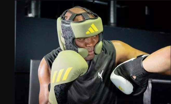 Шлем боксерский ADIDAS X ANDERSON SILVA 50 Green-M