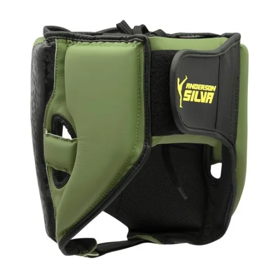 Шолом боксерський ADIDAS X ANDERSON SILVA 50 Green-M