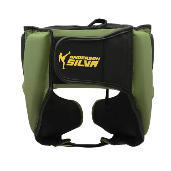 Шолом боксерський ADIDAS X ANDERSON SILVA 50 Green-M