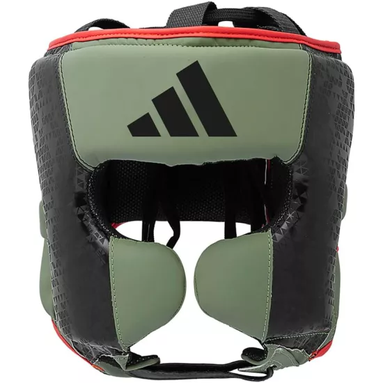 Шлем боксерский Adidas Combat 50 Green-M