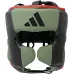 Шлем боксерский Adidas Combat 50 Green-M