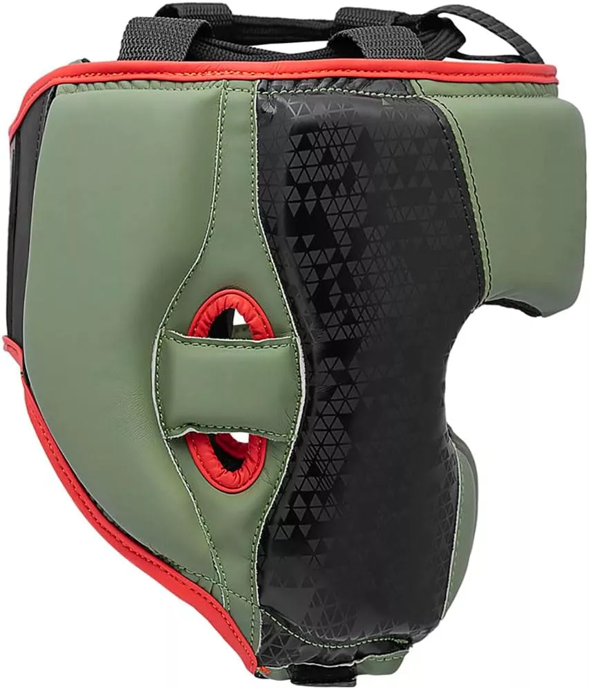 Шлем боксерский Adidas Combat 50 Green-M