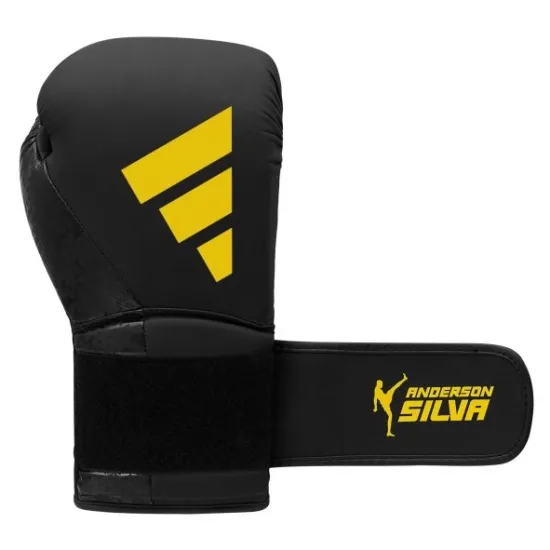 Боксерські рукавички ADIDAS X ANDERSON SILVA 50 Black-10 унцій