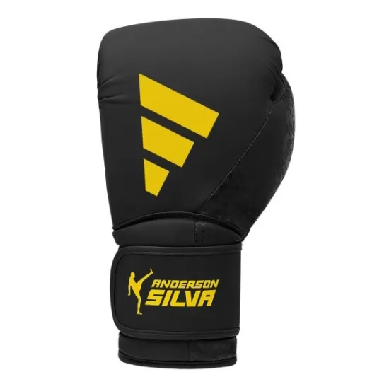Боксерські рукавички ADIDAS X ANDERSON SILVA 50 Black-10 унцій