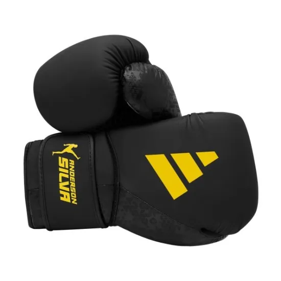 Боксерські рукавички ADIDAS X ANDERSON SILVA 50 Black-10 унцій