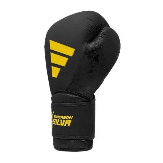 Боксерські рукавички ADIDAS X ANDERSON SILVA 50 Black-10 унцій
