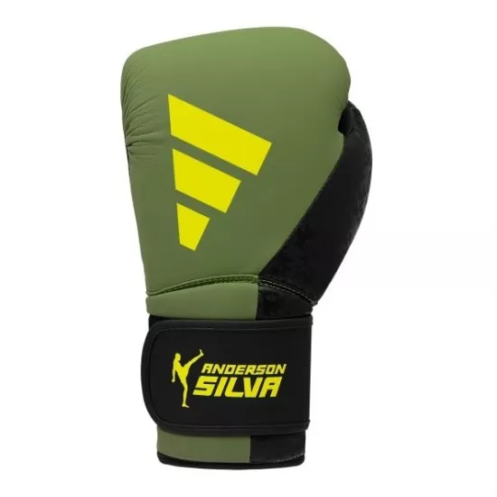 Боксерские перчатки ADIDAS X ANDERSON SILVA 50 Khaki-10 унций