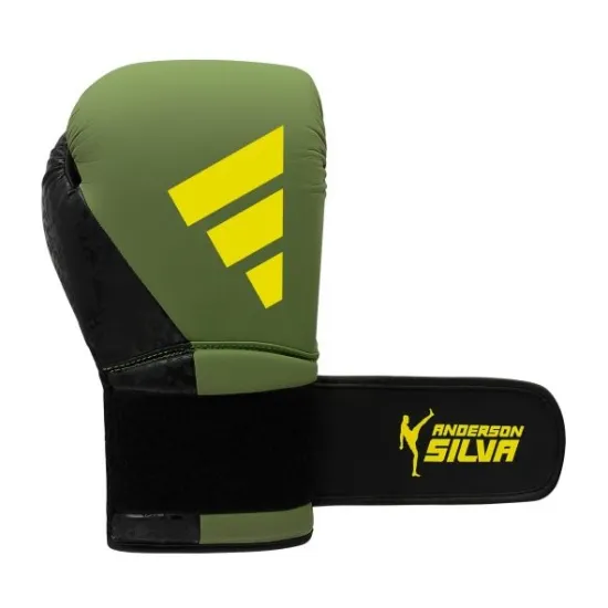 Боксерские перчатки ADIDAS X ANDERSON SILVA 50 Khaki-10 унций