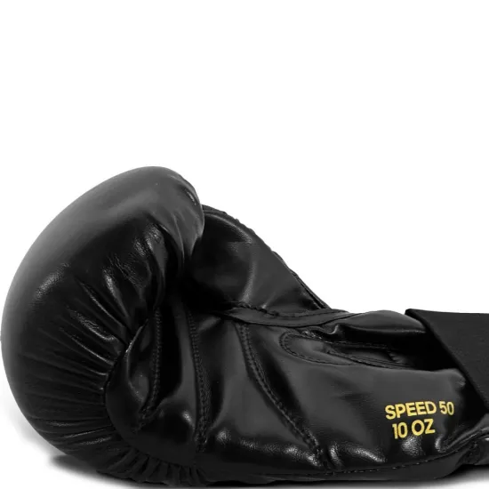 Боксерские перчатки Adidas Speed 50 Black-10 унций