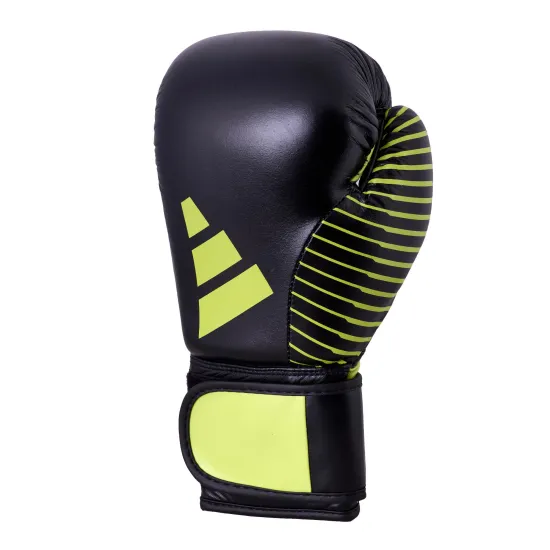 Перчатки Adidas Wako Черно/зеленый-10 унций