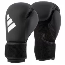 Боксерские перчатки Adidas Hybrid 25 Black-10 унций