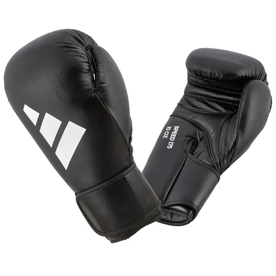 Боксерскі рукавиці Adidas Speed 175 Black-10 унцій