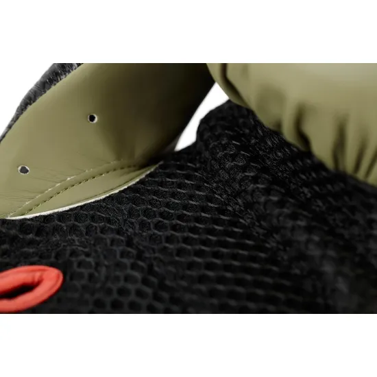Боксерські рукавички Adidas Combat 50 Зелено/чорні-10 унцій