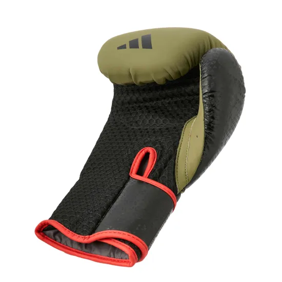 Боксерські рукавички Adidas Combat 50 Зелено/чорні-10 унцій