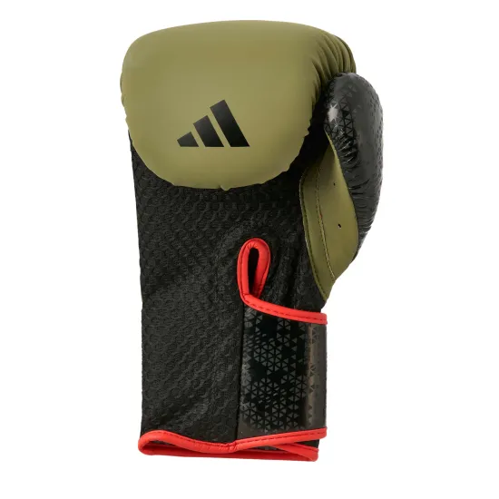 Боксерські рукавички Adidas Combat 50 Зелено/чорні-10 унцій