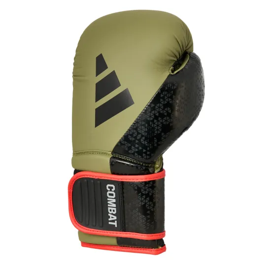 Боксерські рукавички Adidas Combat 50 Зелено/чорні-10 унцій