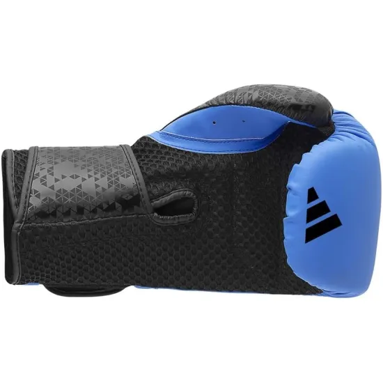 Боксерські рукавички Adidas Combat 50 Синьо/чорні-10 унцій
