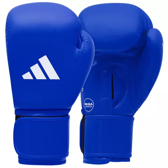 Боксерскі рукавиці ADIDAS IBA Blue-10 унцій