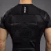 Рашгард Venum G-Fit Air Men's Short Sleeve Rashguard Deep Black/Desert Sand-S