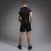 Рашгард Venum G-Fit Air Men's Short Sleeve Rashguard Deep Black/Desert Sand-S