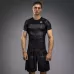Рашгард Venum G-Fit Air Men's Short Sleeve Rashguard Deep Black/Desert Sand-S