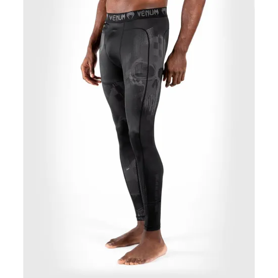 Компрессионные штаны Venum Skull Tights Black-S