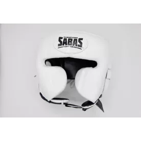 Боксерський шолом Sabas ProSeries Headgear White-S/M