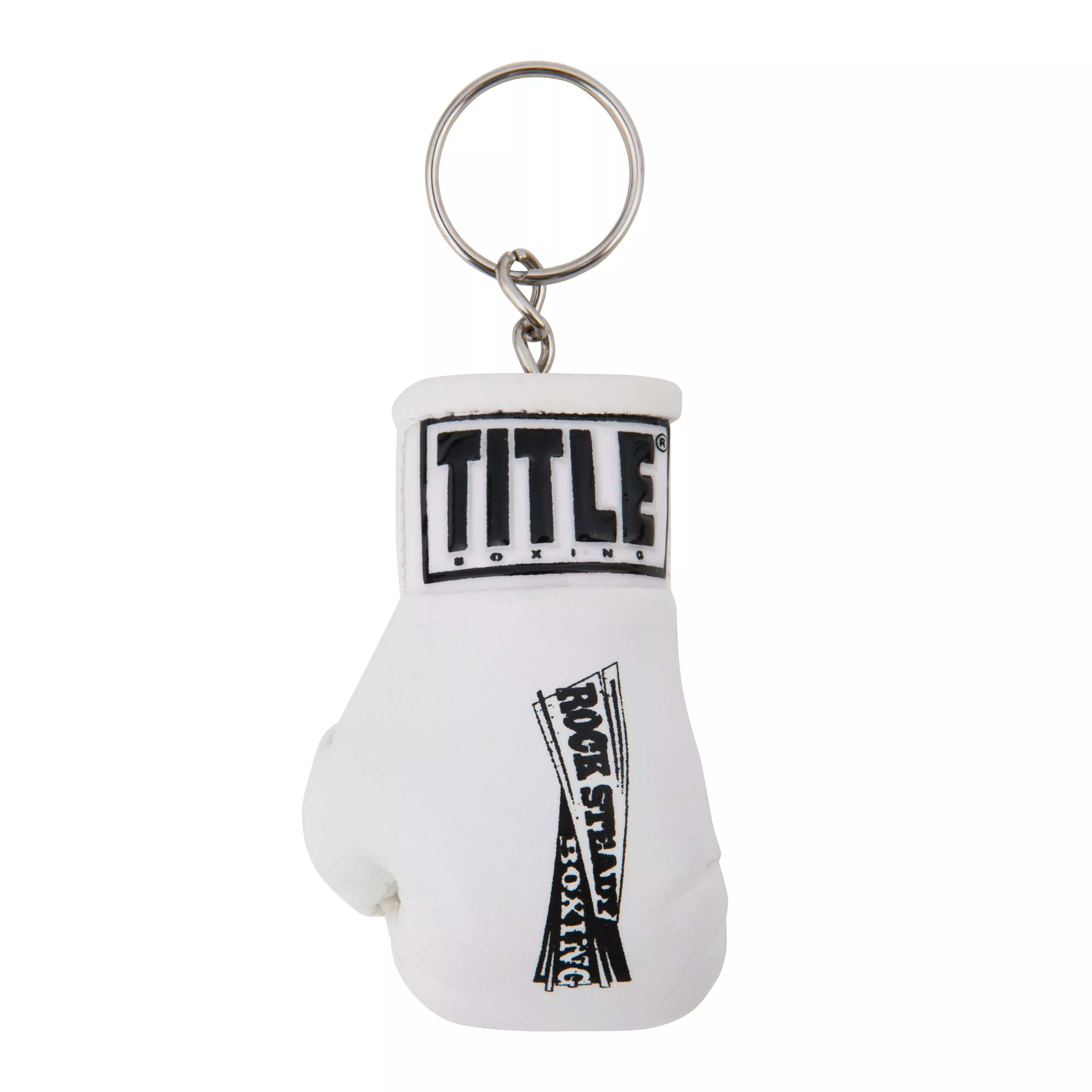 Брелок перчатка TITLE Boxing Rock Steady Glove Keyring White