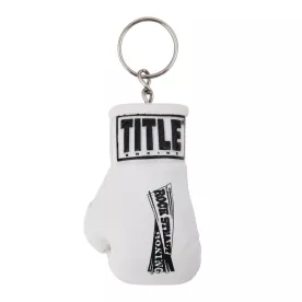 Брелок рукавичка TITLE Boxing Rock Steady Glove Keyring White
