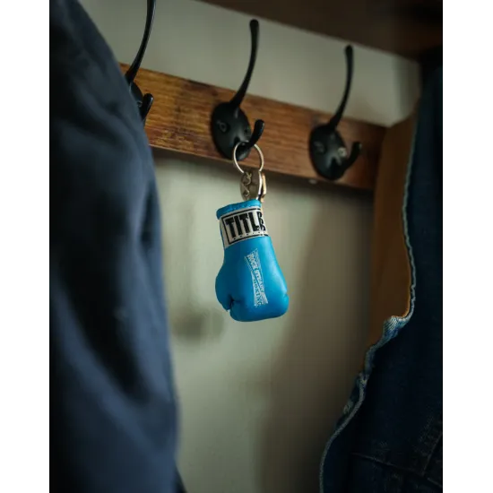 Брелок перчатка TITLE Boxing Rock Steady Glove Keyring Blue