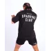 Футболка Boxraw Sparring Club Oversized Черная-S