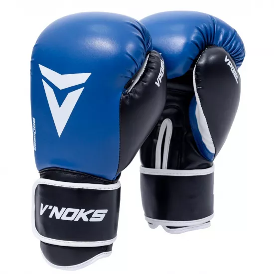 Боксерские перчатки V`Noks Lotta Blue-8