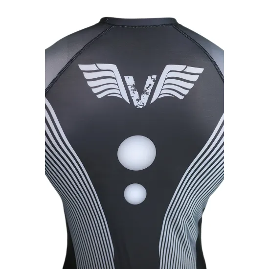 Рашгард с длинным рукавом VNK Scath Grey S