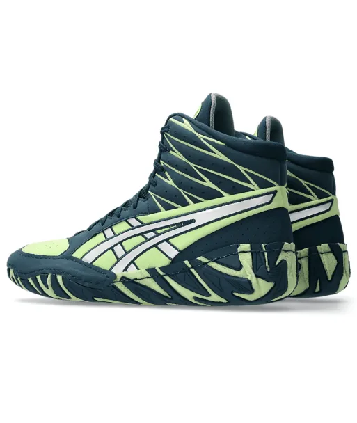 Взуття для боротьби ASICS AGGRESSOR 6 Tranquil Teal/Lime Green-38