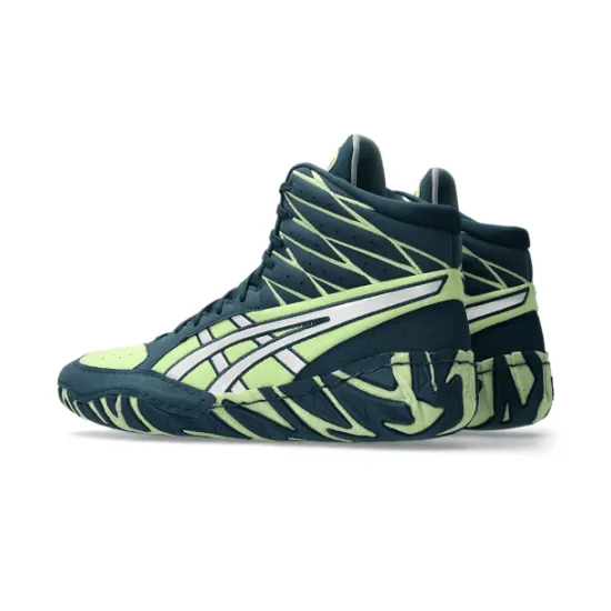 Взуття для боротьби ASICS AGGRESSOR 6 Tranquil Teal/Lime Green-38