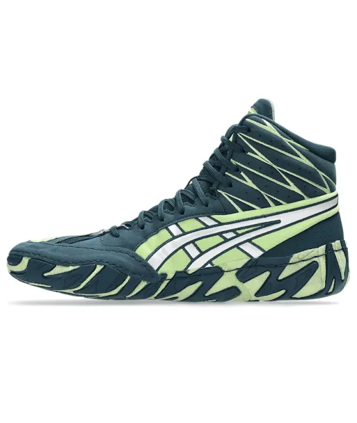 Взуття для боротьби ASICS AGGRESSOR 6 Tranquil Teal/Lime Green-38