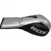 Боксерские перчатки RDX Leather Pro A3 Silver 10 ун.