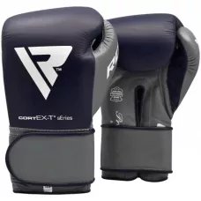 Рукавички боксерські RDX Leather Pro C4 Blue 12 ун.