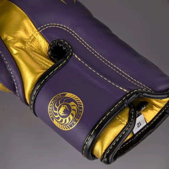 Боксерские перчатки Venum Giant 3.0 Boxing Gloves Dark Purple/Gold-10